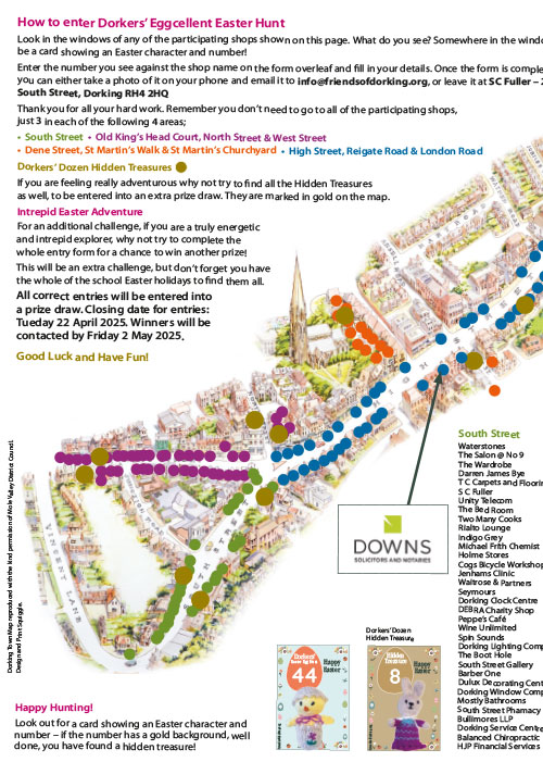 Dorkers; Eggcellent Easter Hunt Map